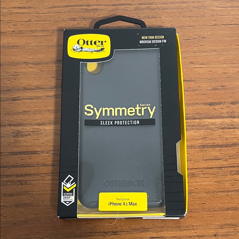 OtterBox Symmetry Series Case for iPhone Xs Max - Sleek Black